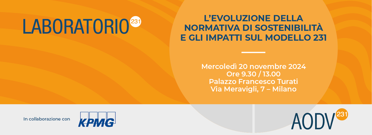 L’evoluzione della normativa di sostenibilità e gli impatti sul Modello 231